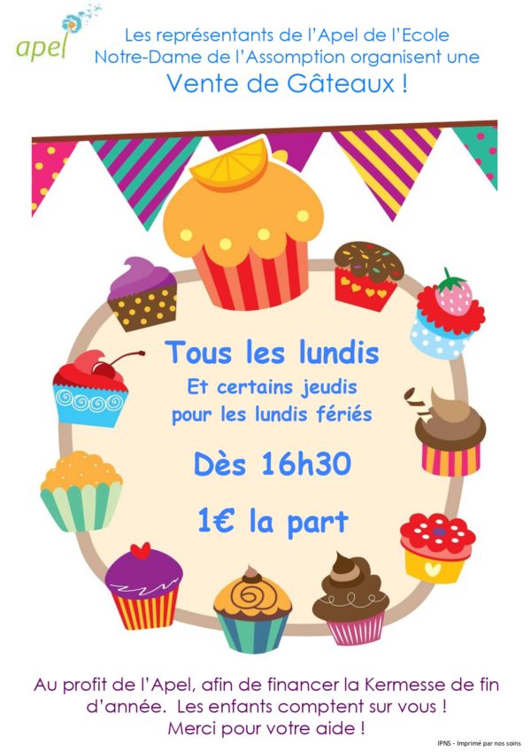 Vente De Gateaux Tous Les Lundis Notre Dame De L Assomption Vente De Gateaux Tous Les Lundis Notre Dame De L Assomption